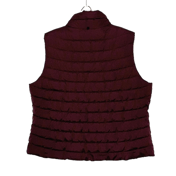 GAP Puffy Vest ๐ Grape Purple - Picture 2 of 7